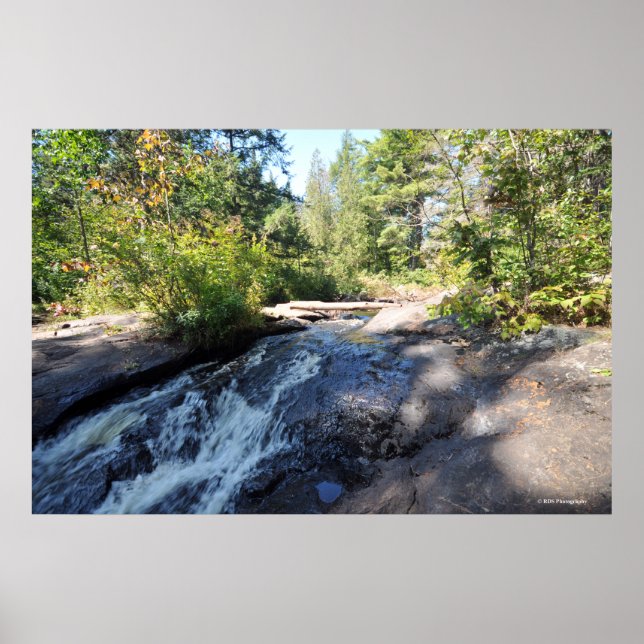 Raquette River in the Adirondacks. print 08 213 (Front)