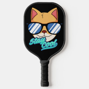 RAQUETTES DE PICKLEBALL DRÔLES COOL CAT