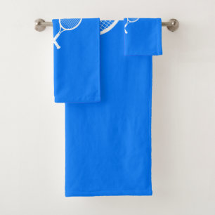 Raquettes de tennis Blue Background