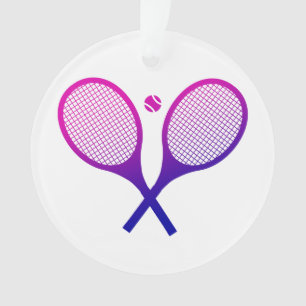 Raquettes de tennis Magenta à violet Ombre