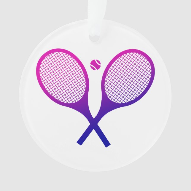 Raquettes de tennis Magenta à violet Ombre (devant)