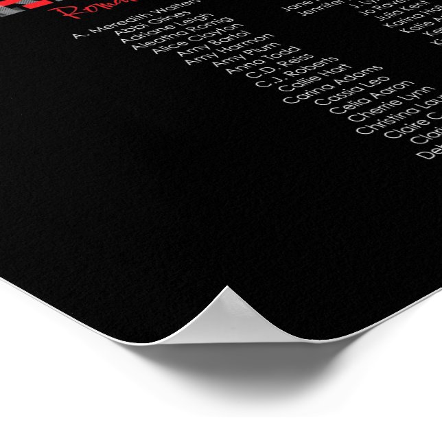 RARE16 poster black (Corner)