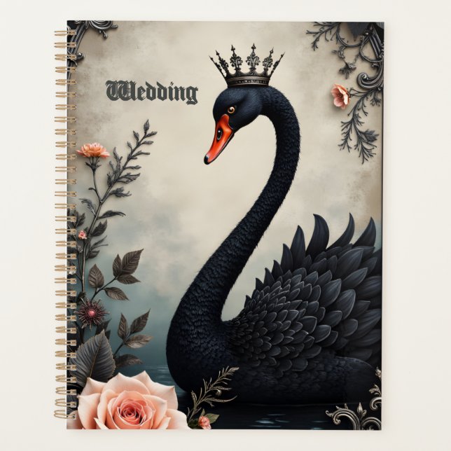 Rare as a black swan, timeless as true love.  planner (Front)