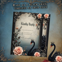 Rare as a black swan, timeless as true love. 