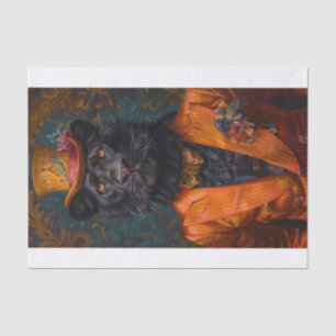 Rare Black Lion10 Tissue Paper