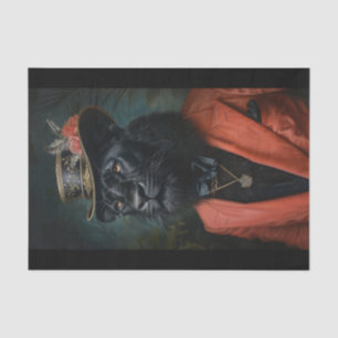 Rare Black Lion11 Tissue Paper