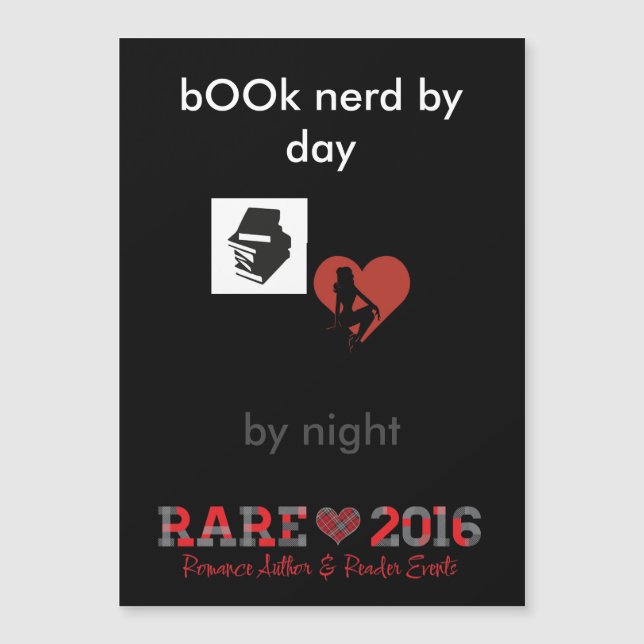 RARE book lover (Front)
