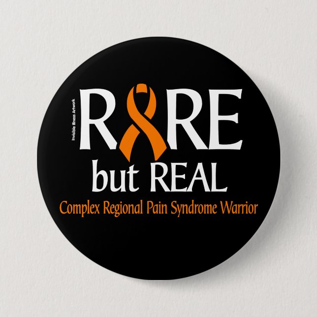 RARE but REAL...CRPS 3 Inch Round Button (Front)