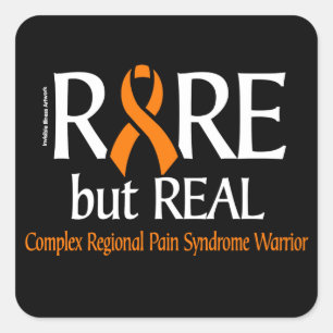 RARE but REAL...CRPS Square Sticker