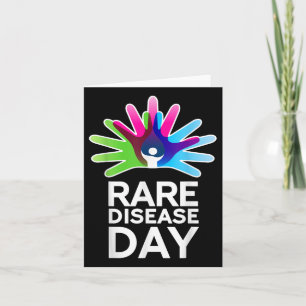 Rare Disease Awareness Shirt - Rare Disease Day 20 Card
