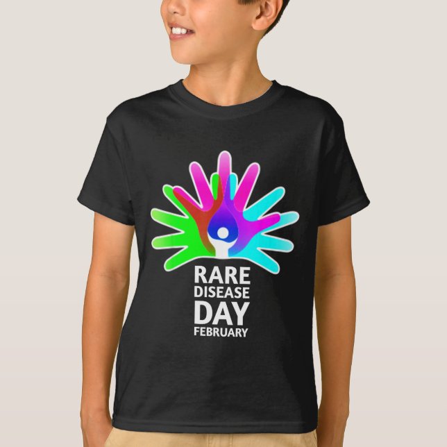 Rare Disease Awareness Shirt - Rare Diseases Day 2 (Front)