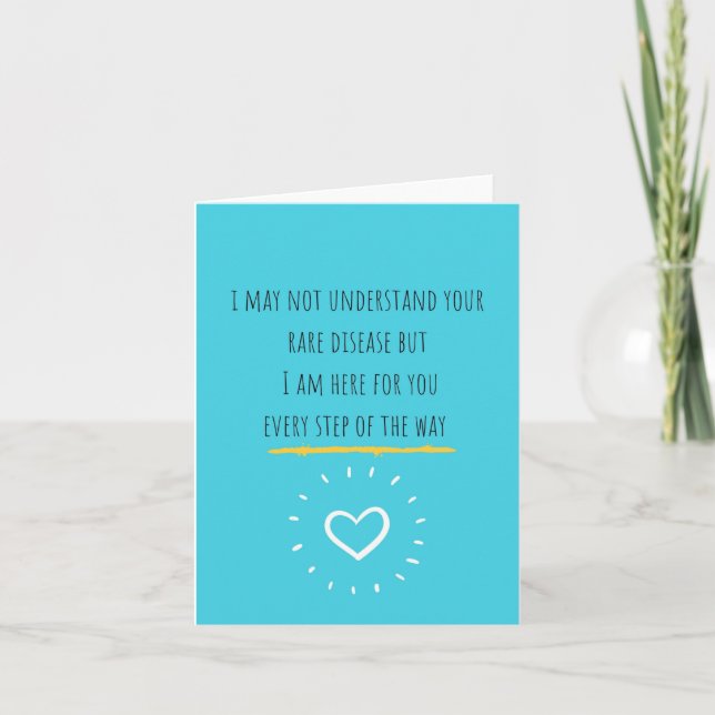 Rare disease card (Front)