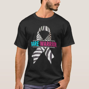 Rare Disease Day 2022 Zebra Ribbon Rare Disease Wa T-Shirt