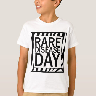 Rare Disease Day (zebra) T-Shirt