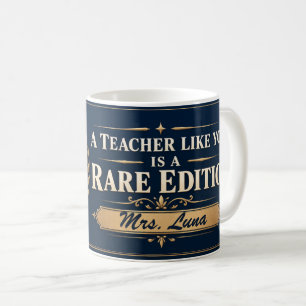 Rare Edition English Teacher Personalized Gift Mug