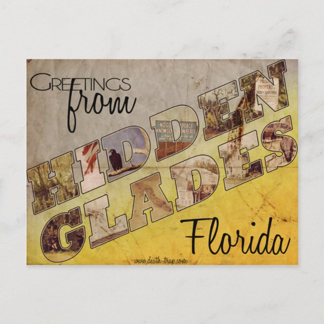 Rare Hidden Glades Postcard (Front)