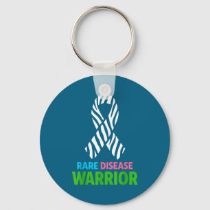 Rare warrior rare disease awareness rare disease keychain