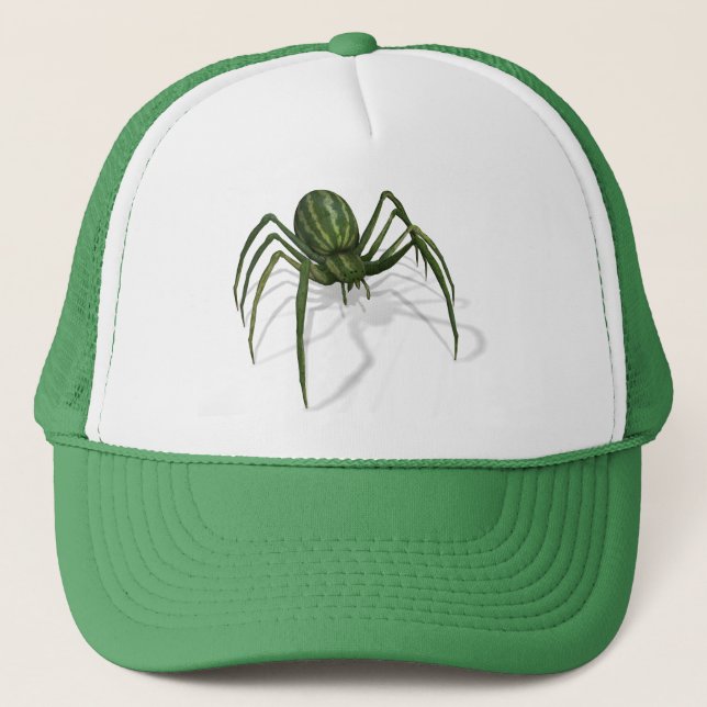 Rare Watermelon Spider Trucker Hat (Front)