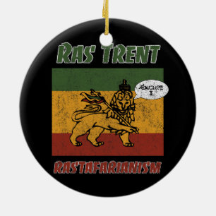 Ras Trent 2 Ceramic Ornament