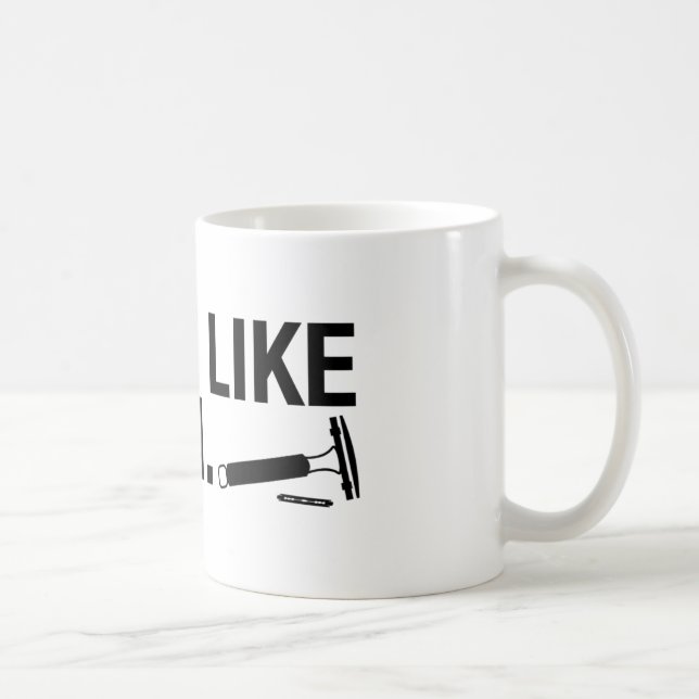 Rasage comme une tasse de café de rasoir de (Droite)