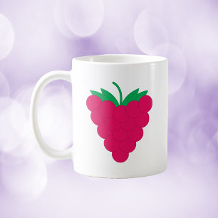 Rasberry Berry Fruit Pink Coffee Mug
