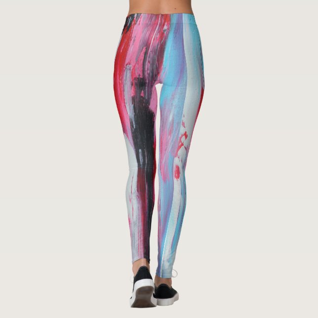 Rasberry Rush Leggings (Back)