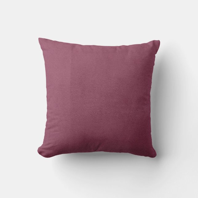 Rasberry Throw Pillow (Front)