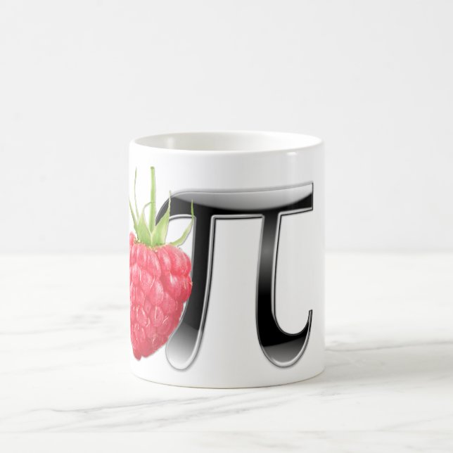 Rasbperry and Pi Symbol Coffee Mug (Center)