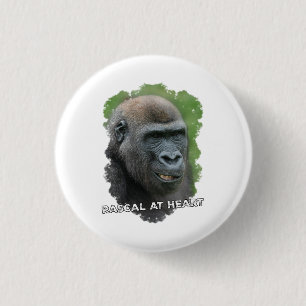 Rascal At Heart 1 Inch Round Button