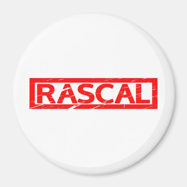Rascal Stamp Magnet (Front)