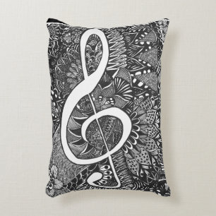 Rashmi Musical Note Pillow