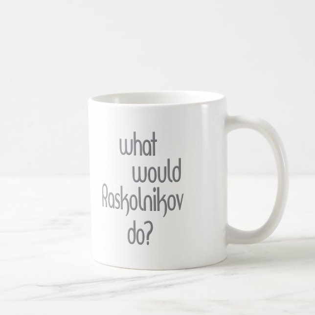 Raskolnikov Coffee Mug (Right)