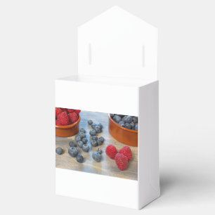 Raspberries and Blueberries Favor Box