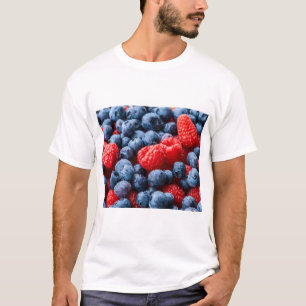 Raspberries and Blueberries T-Shirt