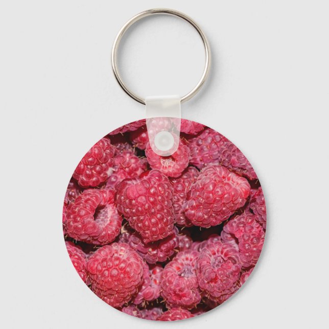 Raspberries Keychain (Front)