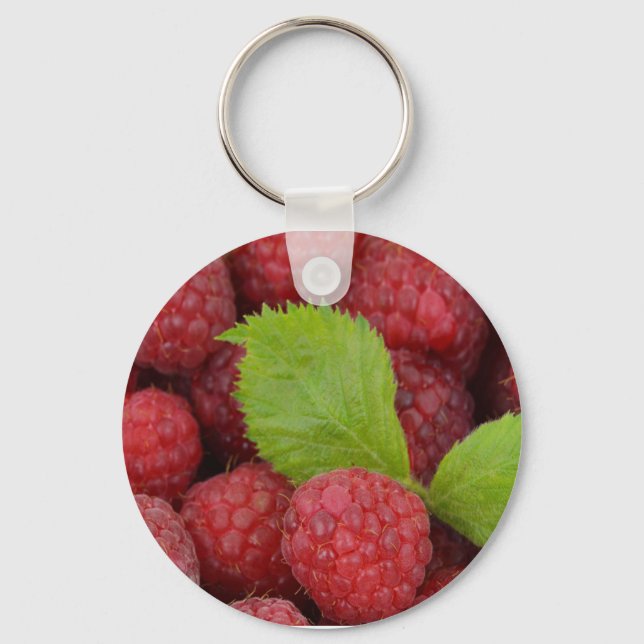 Raspberries Keychain (Front)