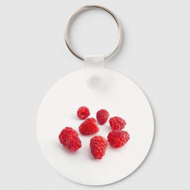Raspberries Keychain (Front)