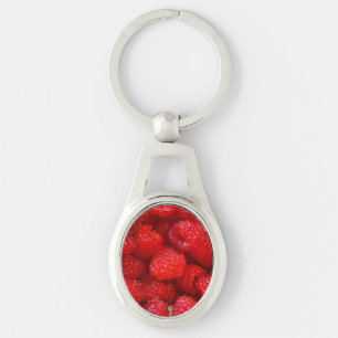 Raspberries Keychain