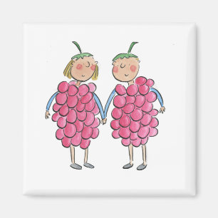 Raspberries Magnet