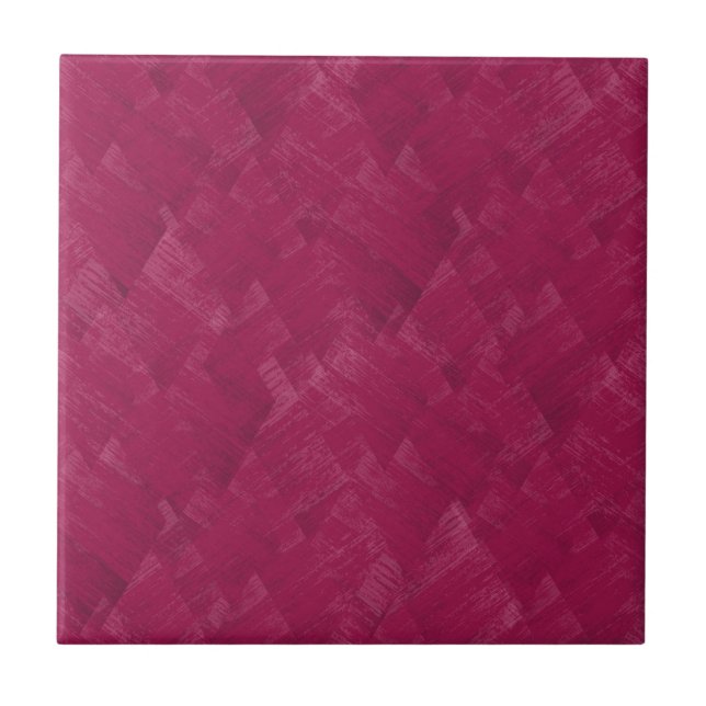 Raspberry abstract grunge pattern. tile (Front)