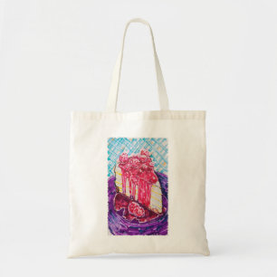 Raspberry Cake Tote Bag