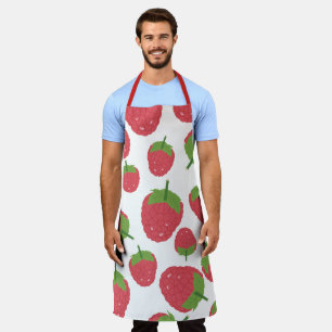 Raspberry Fruit Design Apron