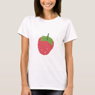 Raspberry Fruit Design T-Shirt