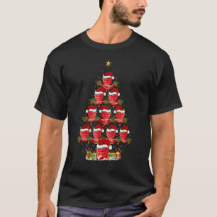Raspberry Fruit Xmas Holiday Raspberry Christmas T-Shirt
