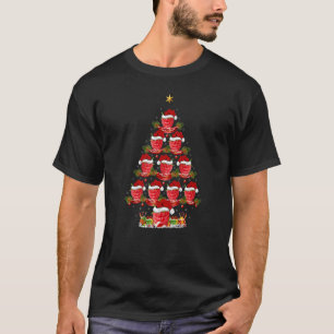 Raspberry Fruit Xmas Holiday Raspberry Christmas T-Shirt