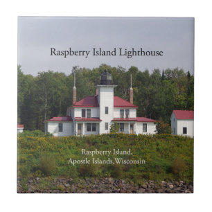 Raspberry Island Lighthouse tile