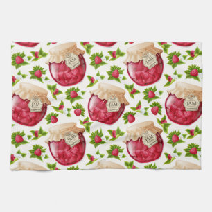 Raspberry Jam Kitchen Towel