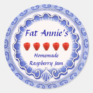 Raspberry Jam Label