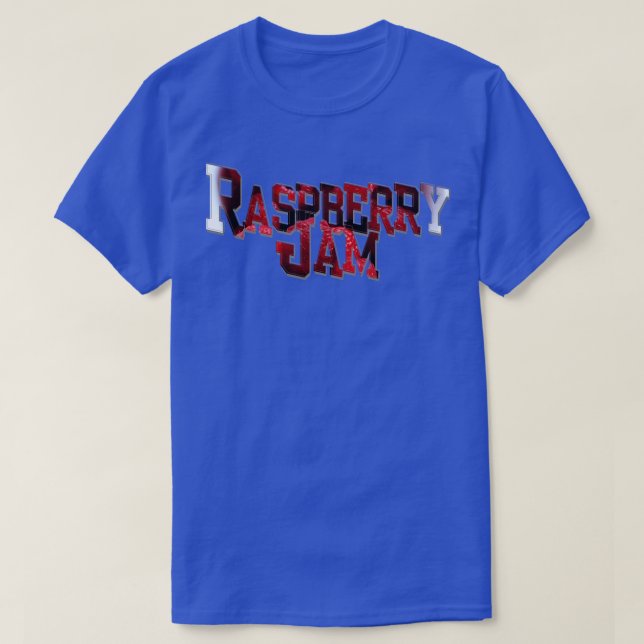 Raspberry Jam T-Shirt (Design Front)