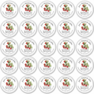 Raspberry Jelly 2.5" Wide Mouth Mason Jar Lid